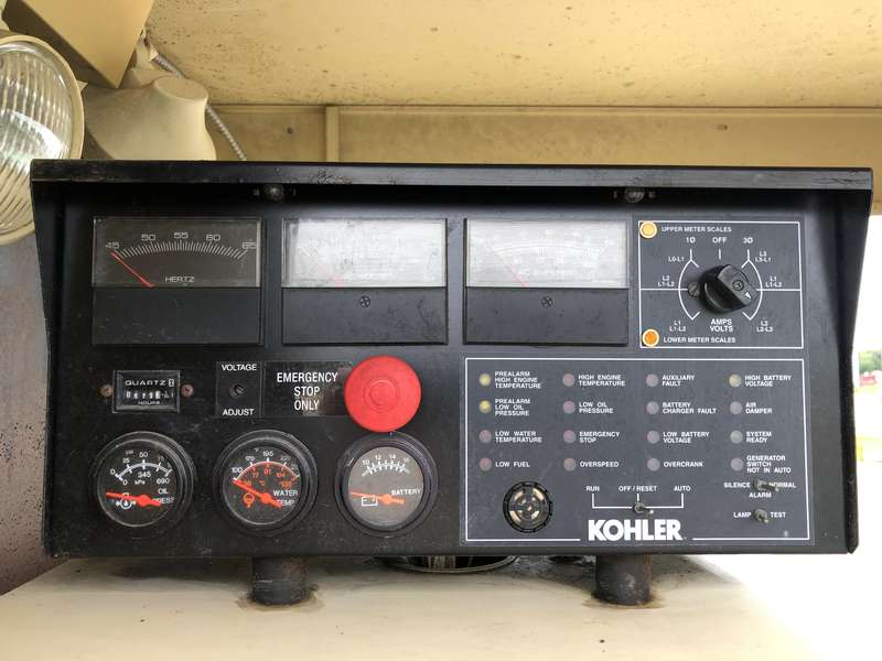 Used Kohler 40REOZJB Diesel Generator, 679 Hrs