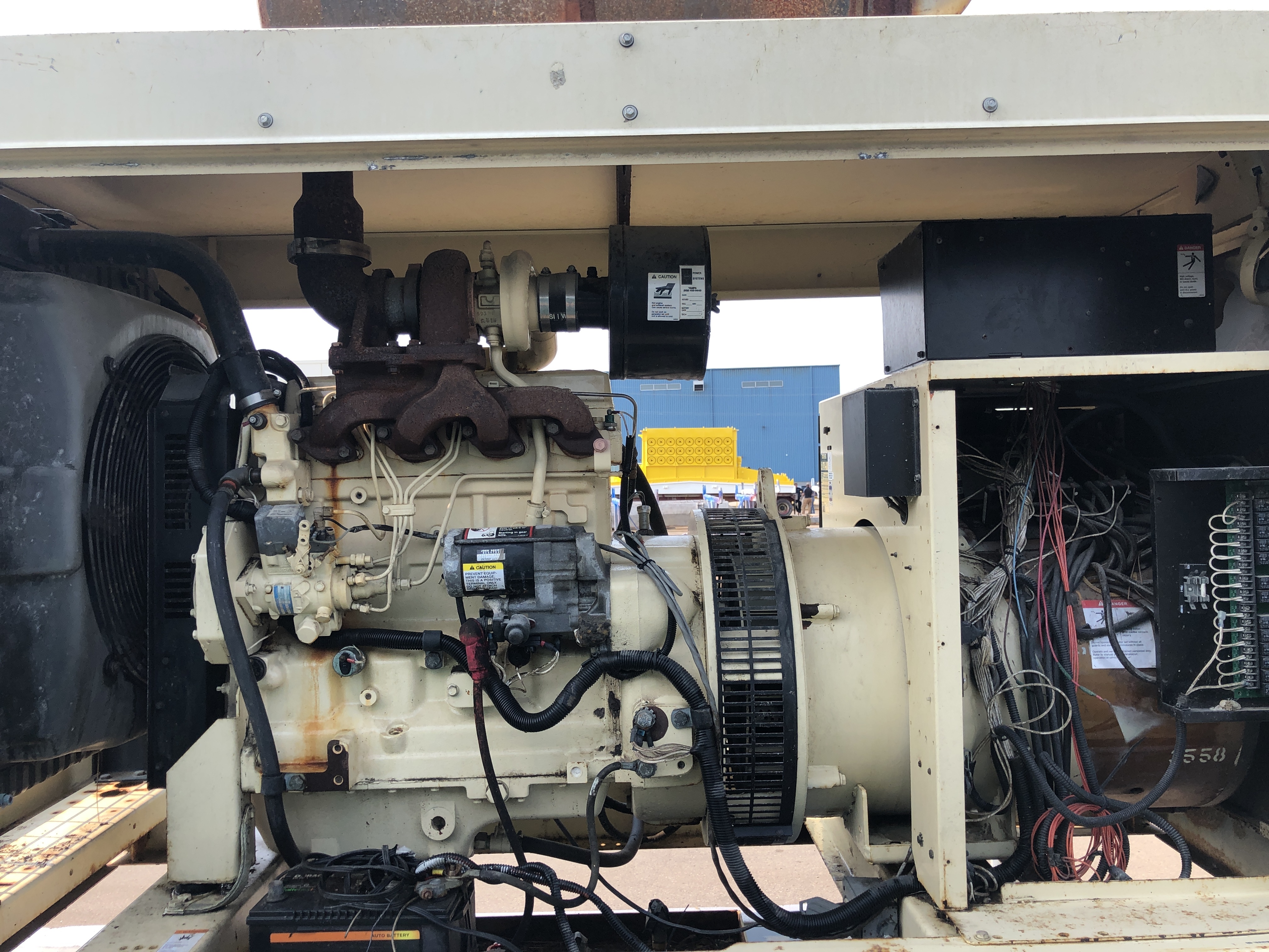 Used Kohler 80REOZJB Diesel Generator | 406 Hrs | 80 KW | 0