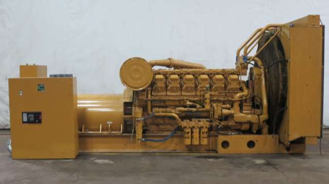 Used Caterpillar 3512 Diesel Generator, 1680 Hrs 