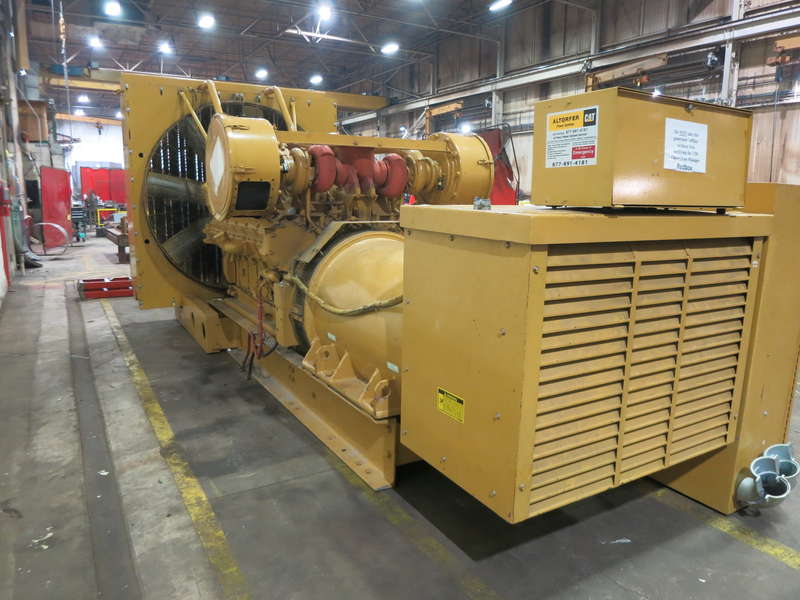 Used Caterpillar 3512 Diesel Generator, 1680 Hrs 