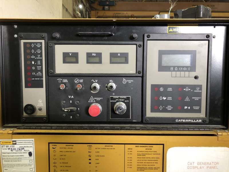 Used Caterpillar 3512 Diesel Generator, 1680 Hrs 