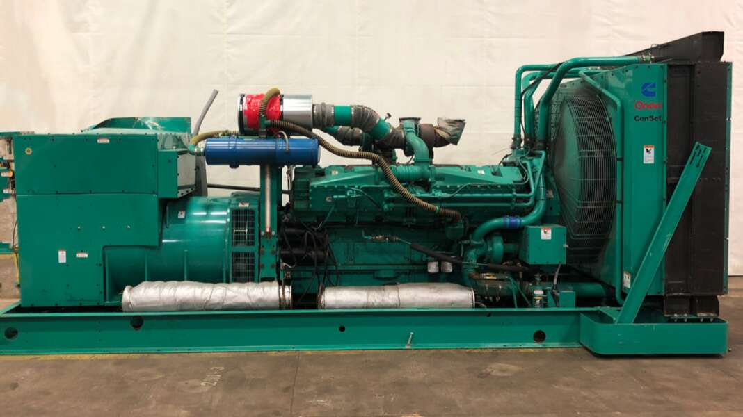 Used Cummins DFLE KTA50-G9 Diesel Generator, 879 Hrs
