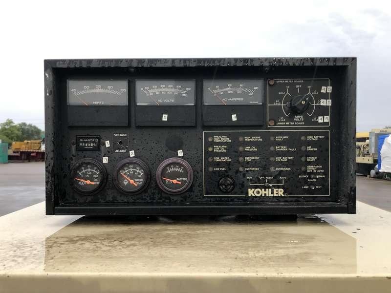 Used Kohler 100ROZJ John Deere 6059TF003 Diesel Generator, 383 Hrs