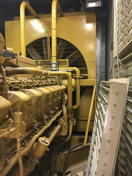 Used Caterpillar 3516 Diesel Generator, 454 Hrs