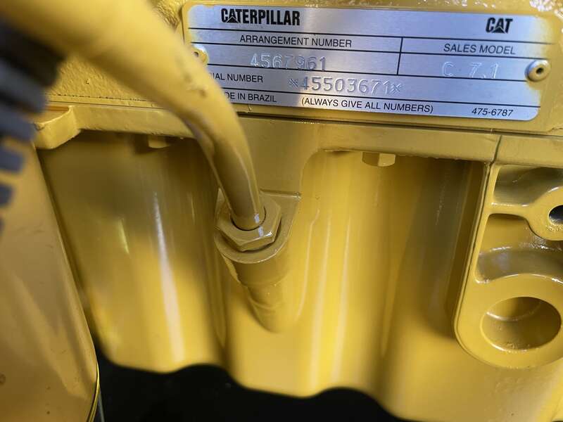 New Caterpillar C7.1 Diesel Generator 0 Hrs EPA Tier 3