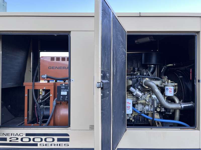 Used Generac SD0050 Daewoo Diesel Generator, 508 Hrs Single Phase