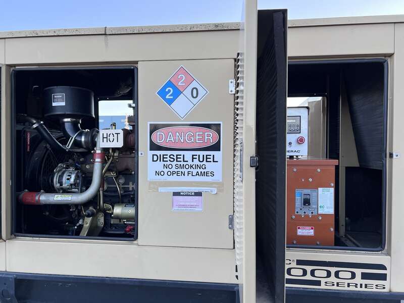 Used Generac SD0050 Daewoo Diesel Generator, 508 Hrs Single Phase