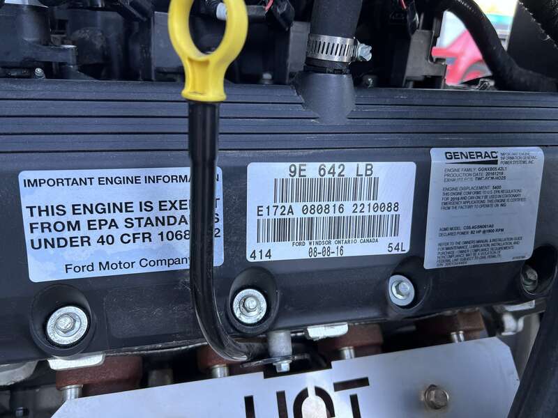 Used Generac SG0050 Natural Gas / Propane Generator, 1.9 Hrs, EPA Certified