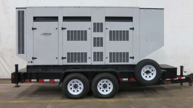 Used Gillette SPID-2500-3-2S Portable Trailered Diesel Generator, 2 Hrs, EPA Tier 3