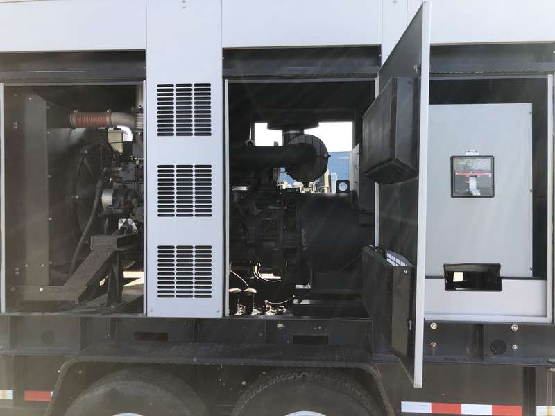 Used Gillette SPID-2500-3-2S Portable Trailered Diesel Generator, 2 Hrs, EPA Tier 3