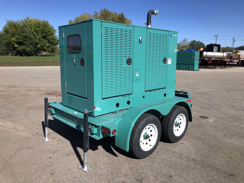 Used Cummins DGHE B3.3-G2 Portable Diesel Generator 320 Hrs
