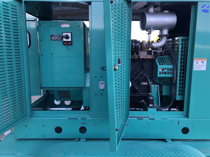 Used Cummins DGHE B3.3-G2 Portable Diesel Generator 320 Hrs