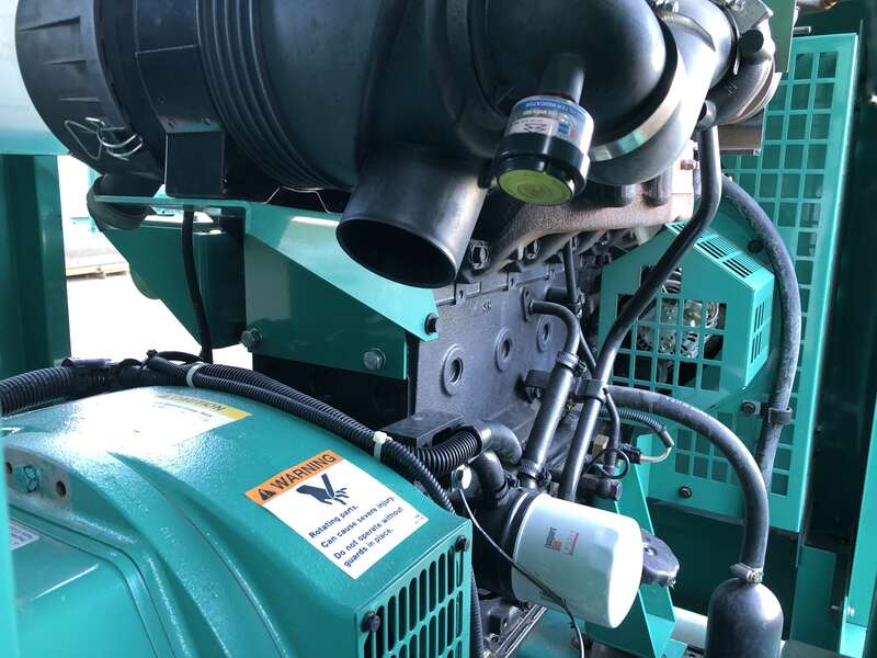Used Cummins DGHE B3.3-G2 Portable Diesel Generator 320 Hrs