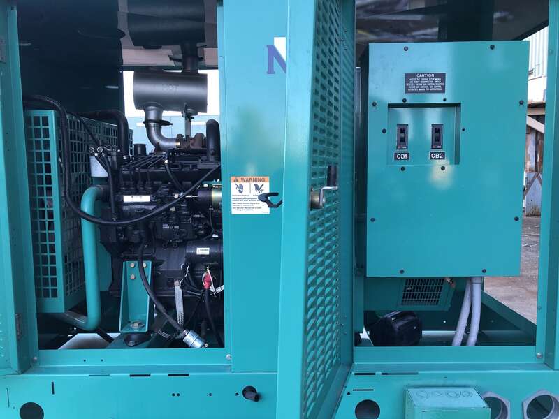 Used Cummins DGHE B3.3-G2 Portable Diesel Generator 320 Hrs