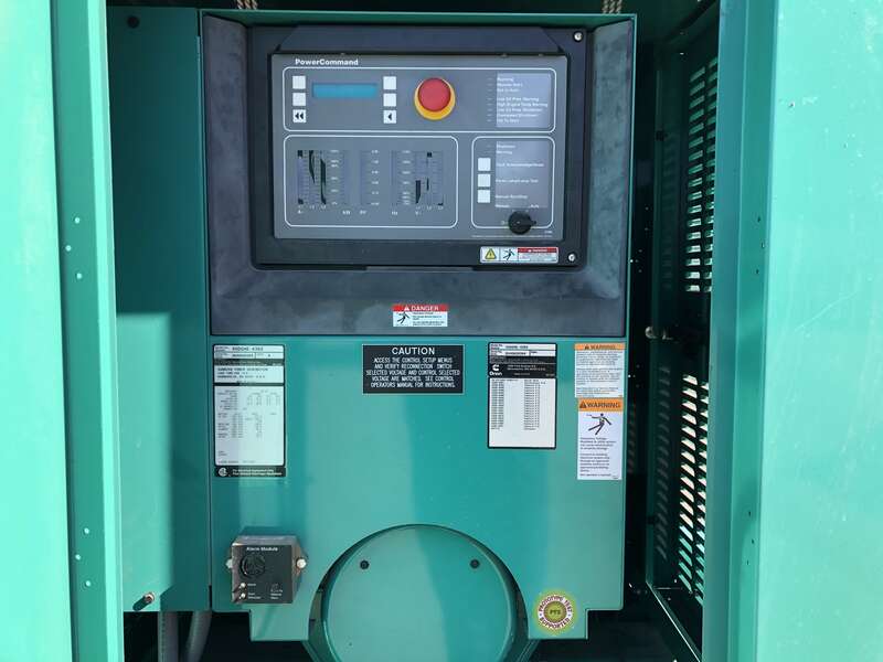 Used Cummins DGHE B3.3-G2 Portable Diesel Generator 320 Hrs