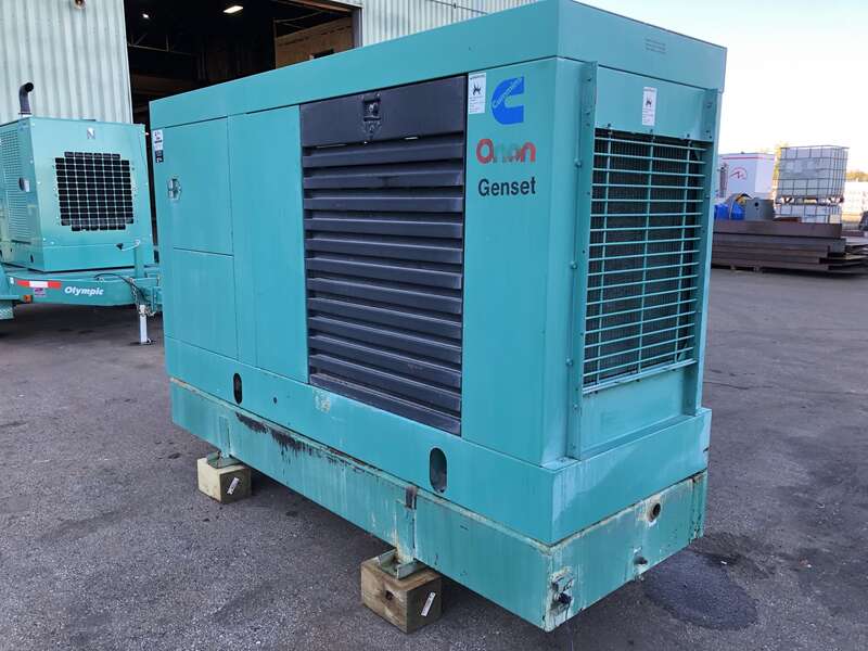 Used Cummins DGDB 6BT5.9-G6 Diesel Generator, 715 Hrs