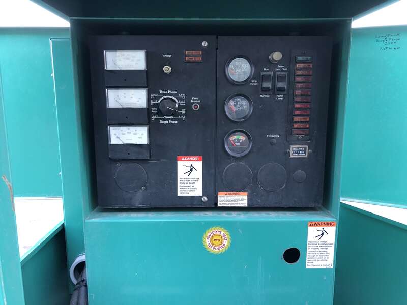 Used Cummins DGDB 6BT5.9-G6 Diesel Generator, 715 Hrs