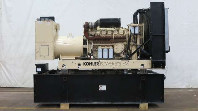 Used Kohler 600ROZD4 12V2000 Diesel Generator 365 Hrs
