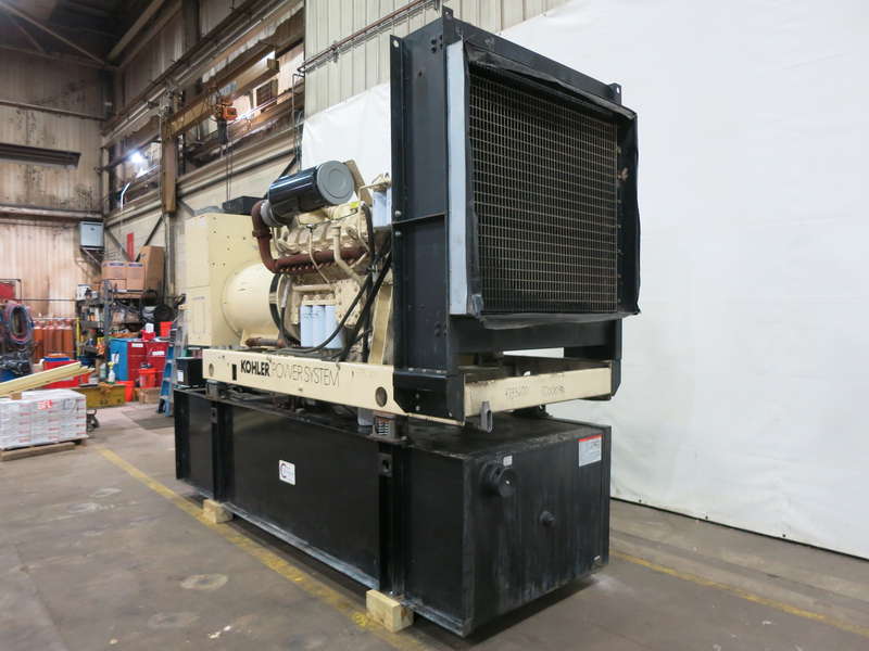 Used Kohler 600ROZD4 12V2000 Diesel Generator 365 Hrs