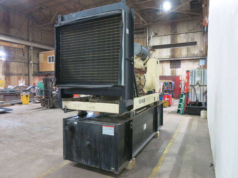 Used Kohler 600ROZD4 12V2000 Diesel Generator 365 Hrs