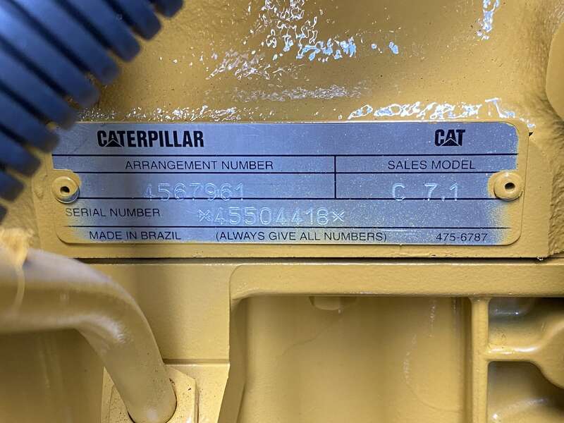 New Caterpillar C7.1 Diesel Generator 0 Hrs EPA Tier 3