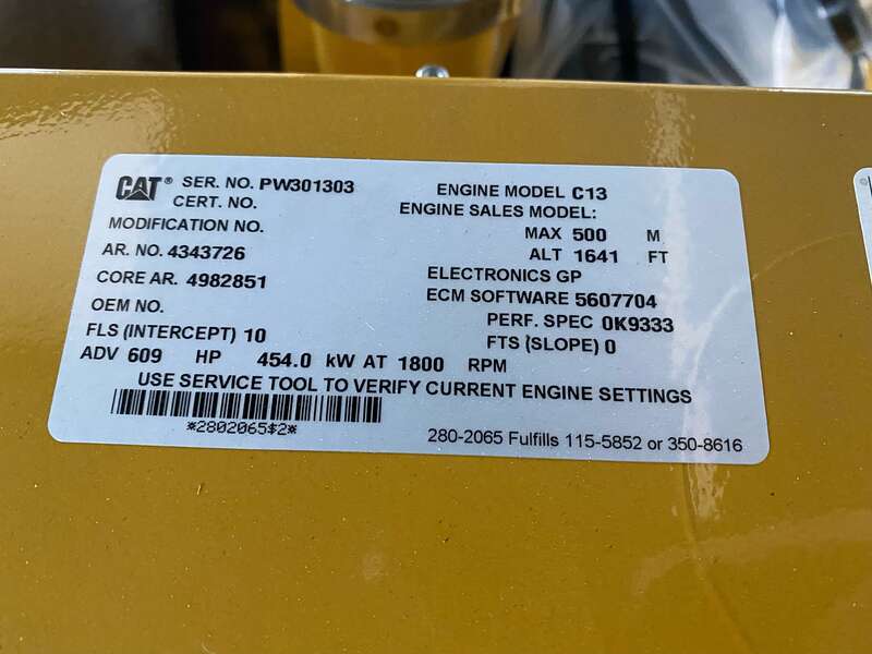 New Caterpillar C13 Diesel Generator 0 Hrs EPA Tier 3