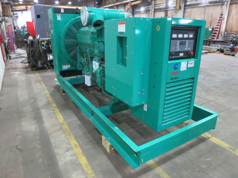 Used Cummins DFED KTA19-G4 Diesel Generator, 513 Hrs