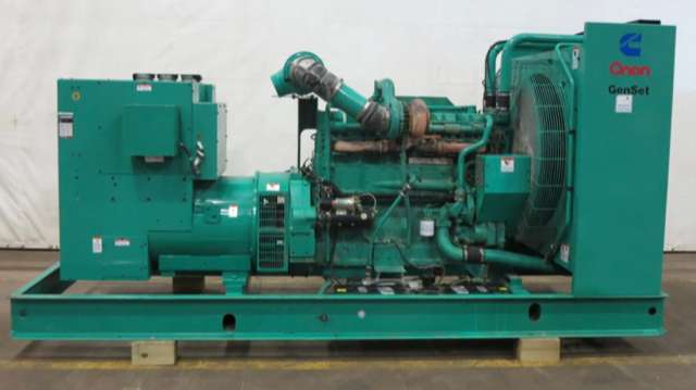 Used Cummins DFED KTA19-G4 Diesel Generator 393 Hrs