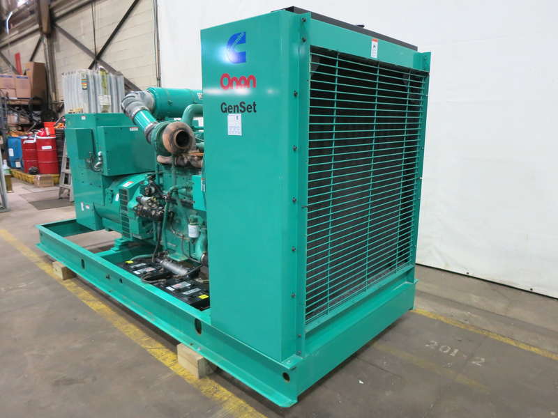 Used Cummins DFED KTA19-G4 Diesel Generator 393 Hrs
