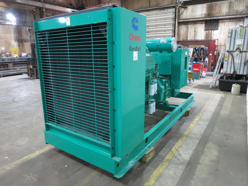 Used Cummins DFED KTA19-G4 Diesel Generator 393 Hrs