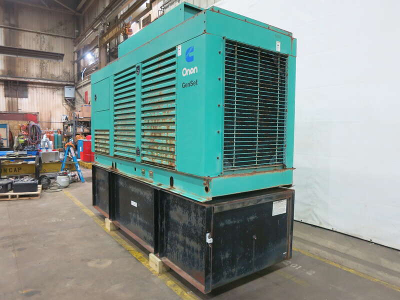 Used Cummins DFCB NTA-855-G2 Diesel Generator 216 Hrs