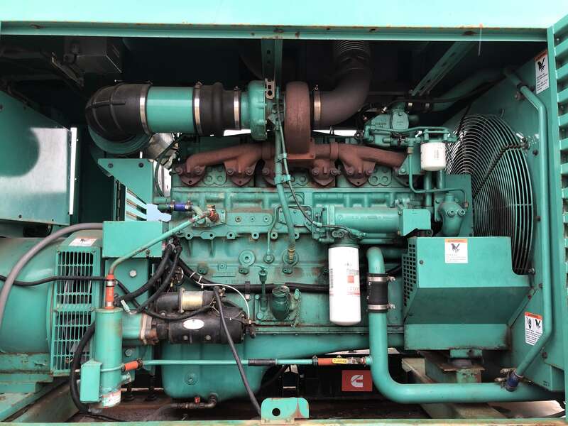 Used Cummins DFCB NTA-855-G2 Diesel Generator 216 Hrs