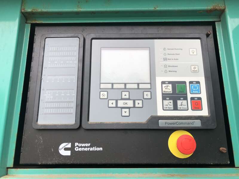 Used Cummins DFCB NTA-855-G2 Diesel Generator 216 Hrs