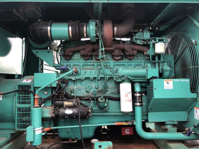 Used Cummins DFCB NTA-855-G2 Diesel Generator 276 Hrs