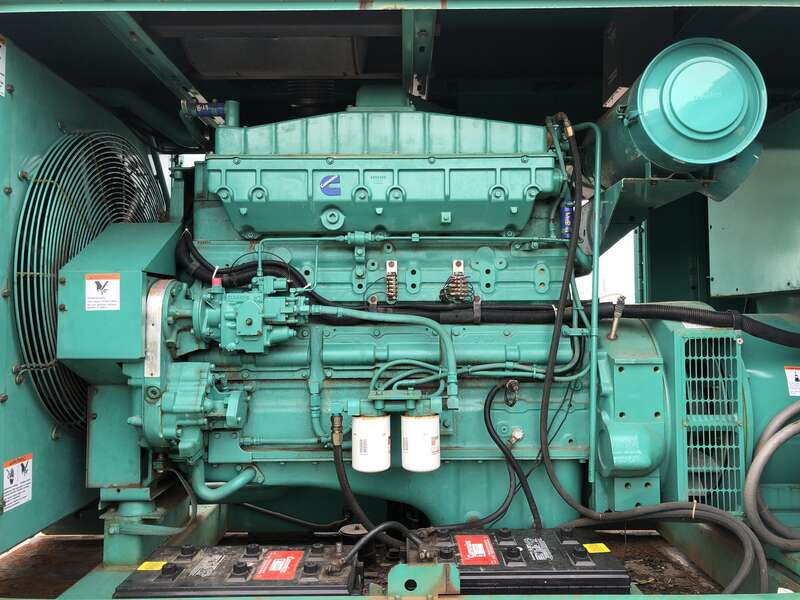 Used Cummins DFCB NTA855G2 Diesel Generator 276 Hrs 300 KW 0