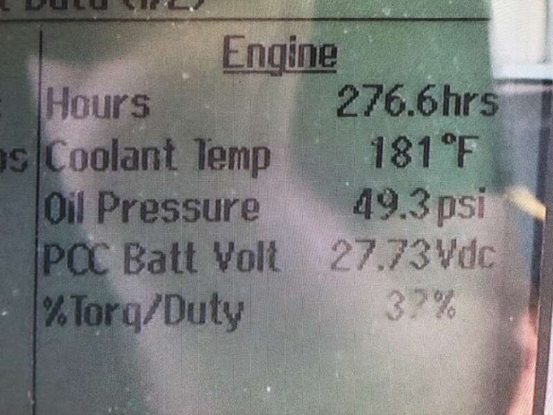 Used Cummins DFCB NTA-855-G2 Diesel Generator 276 Hrs