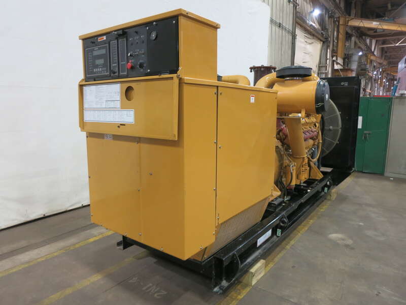 Used Caterpillar 3412 Diesel Generator, 292 Hrs