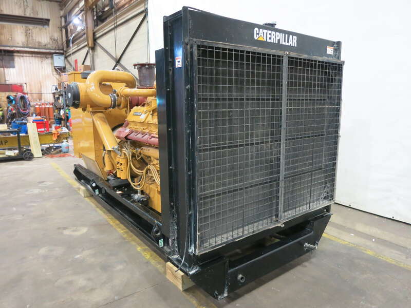 Used Caterpillar 3412 Diesel Generator, 292 Hrs
