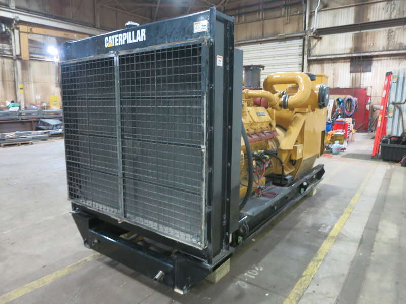 Used Caterpillar 3412 Diesel Generator, 292 Hrs