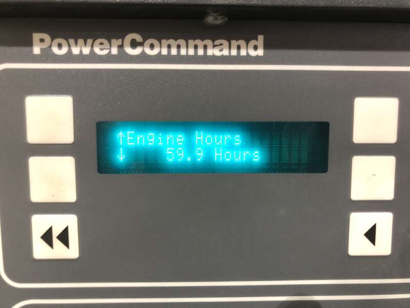 Used Cummins DFEK QSX15-G9 NR2 Diesel Generator 60 Hrs EPA Tier 2