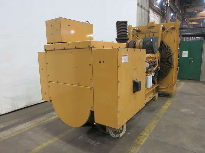 Used Caterpillar 3412 Diesel Generator, 715 Hrs