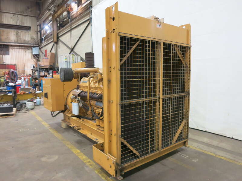 Used Caterpillar 3412 Diesel Generator, 715 Hrs