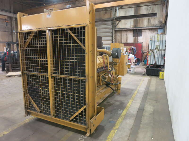 Used Caterpillar 3412 Diesel Generator, 715 Hrs