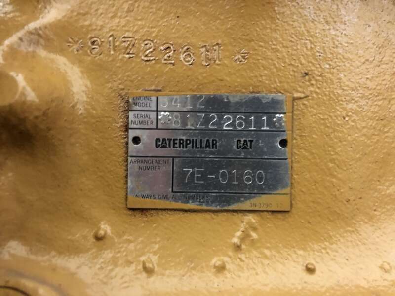 Used Caterpillar 3412 Diesel Generator, 715 Hrs