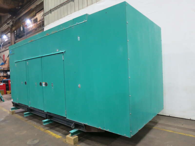 Used Cummins DFAC LTA10-G1 Diesel Generator, 541 Hrs
