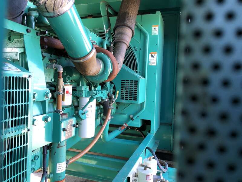 Used Cummins DFAC LTA10-G1 Diesel Generator, 541 Hrs