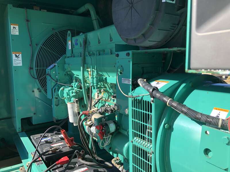 Used Cummins DFAC LTA10-G1 Diesel Generator, 541 Hrs
