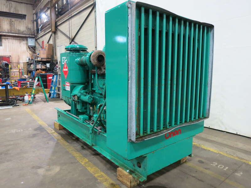 Used Cummins 350DFNL KTA19-G1 Diesel Generator, 24 Hrs