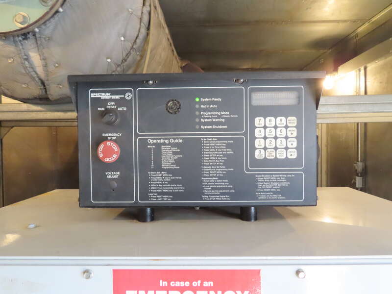 Used Kohler 1500DS4 12V4000 Diesel Generator, 295 Hrs 4160V