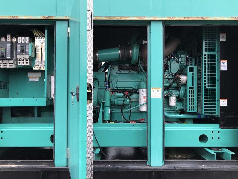 Cummins DFEK QSX15-G9 NR2 Diesel Generator, 660 Hrs, EPA Tier 2